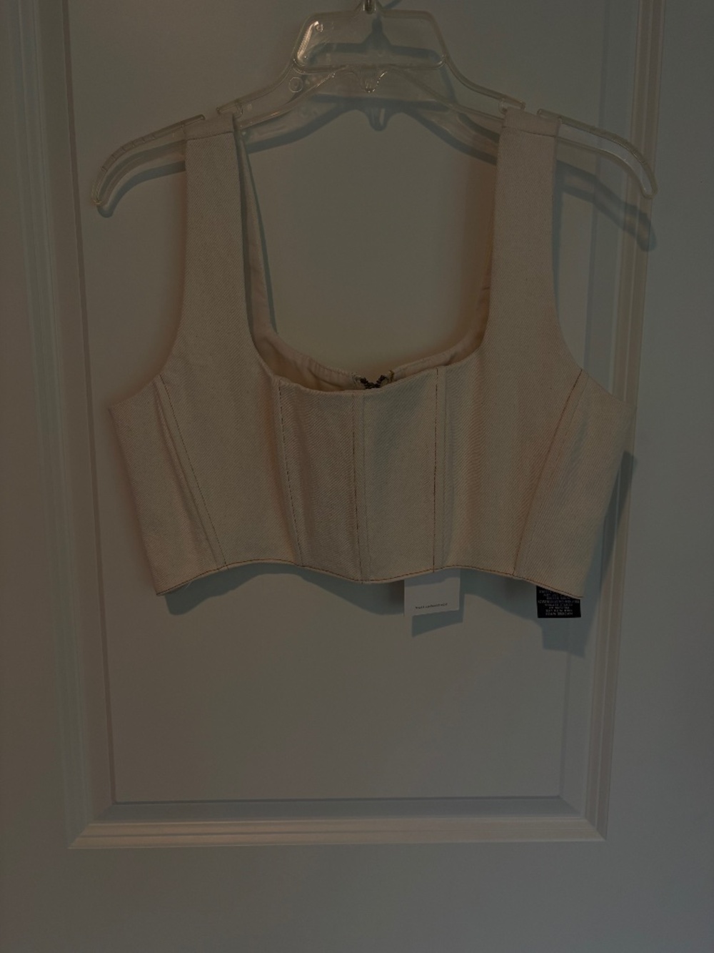 7 For All Mankind denim crop